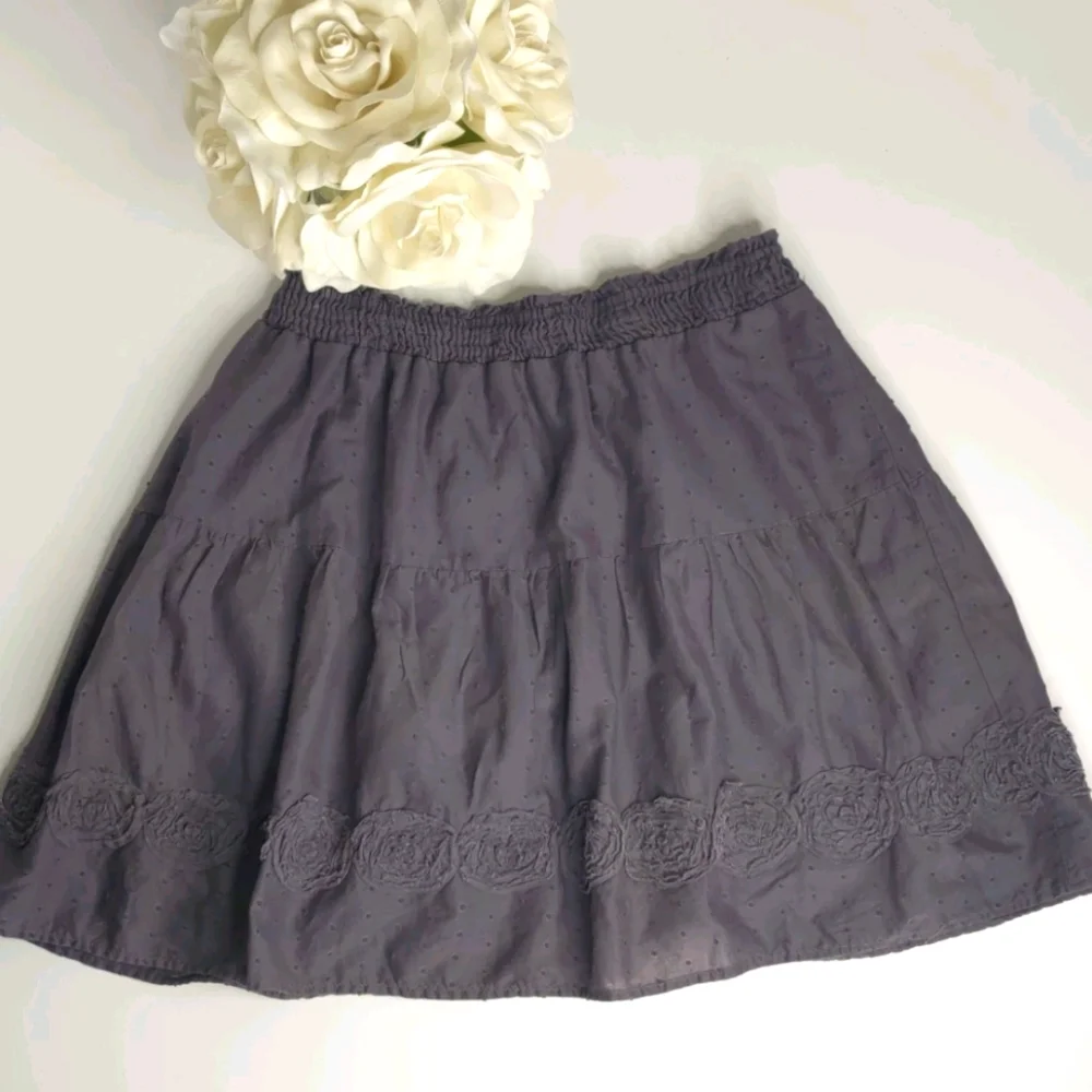 Rhapsody Skirt Gray Medium